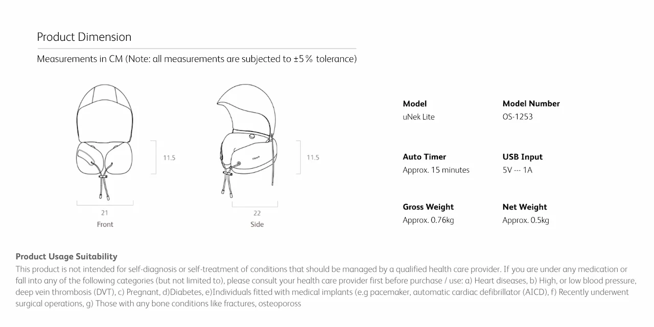 Product Dimension