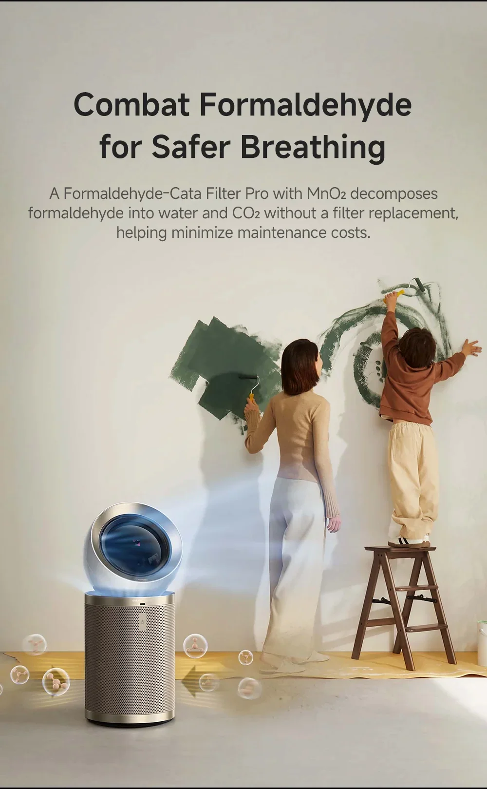 Combat Formaldehyde for Safer Breathing
