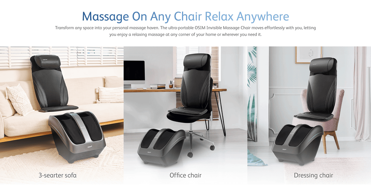 Massage On Any Chair Relax Anywhere