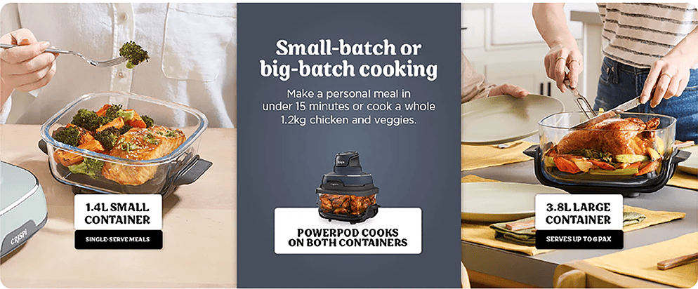 Small-batch or big-batch cooking