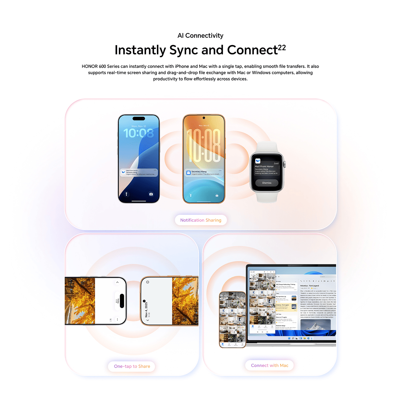 Instantly Sync and Connect