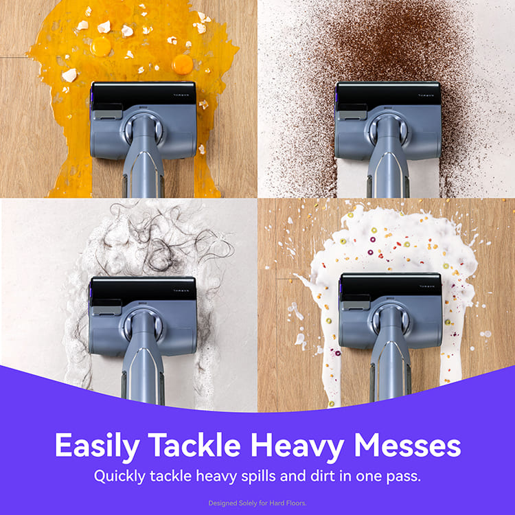 Easily Tackle Heavy Messes