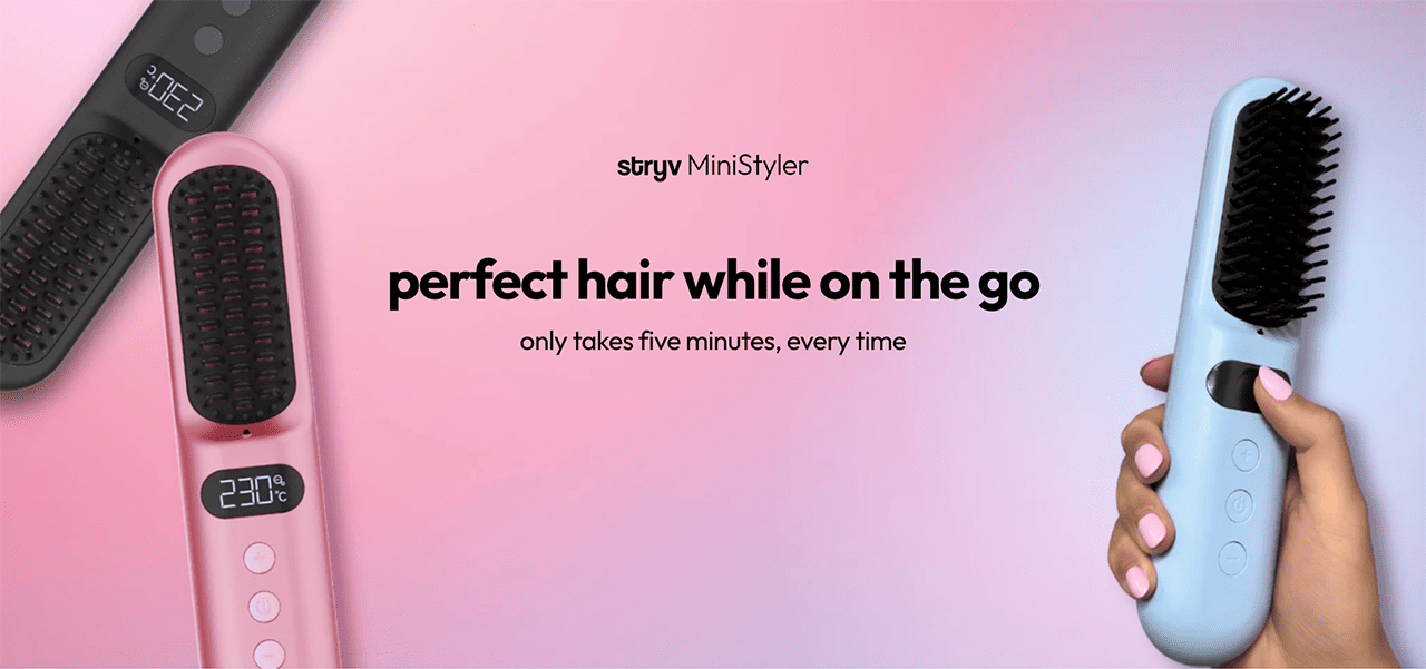 perfect hair while on the go
