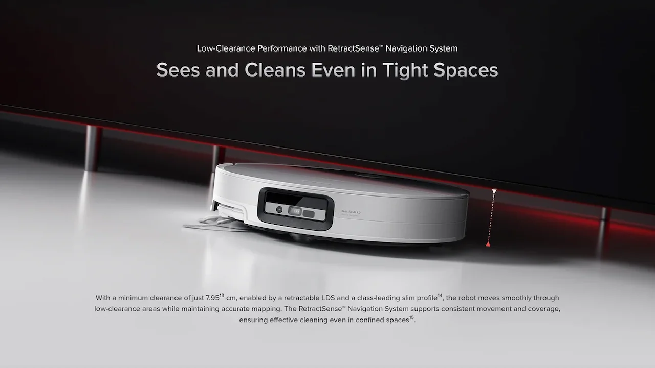 Low-Clearance Performance with RetractSense™ Navigation System