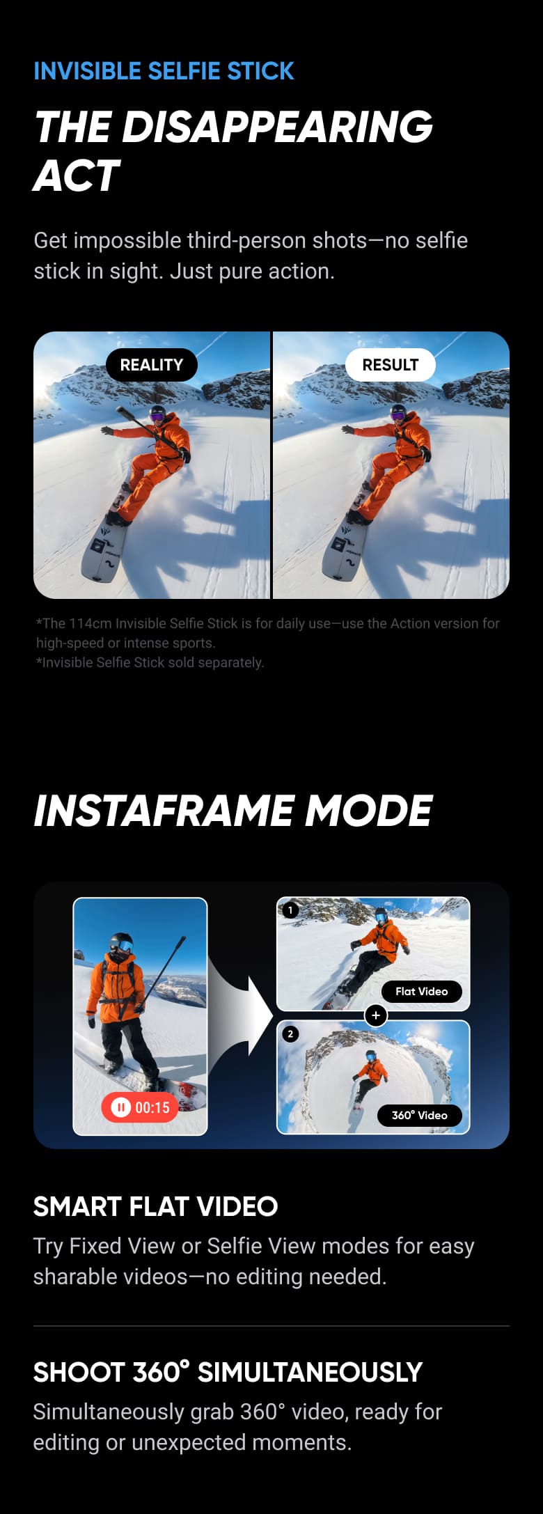 INVISIBLE SELFIE STICK