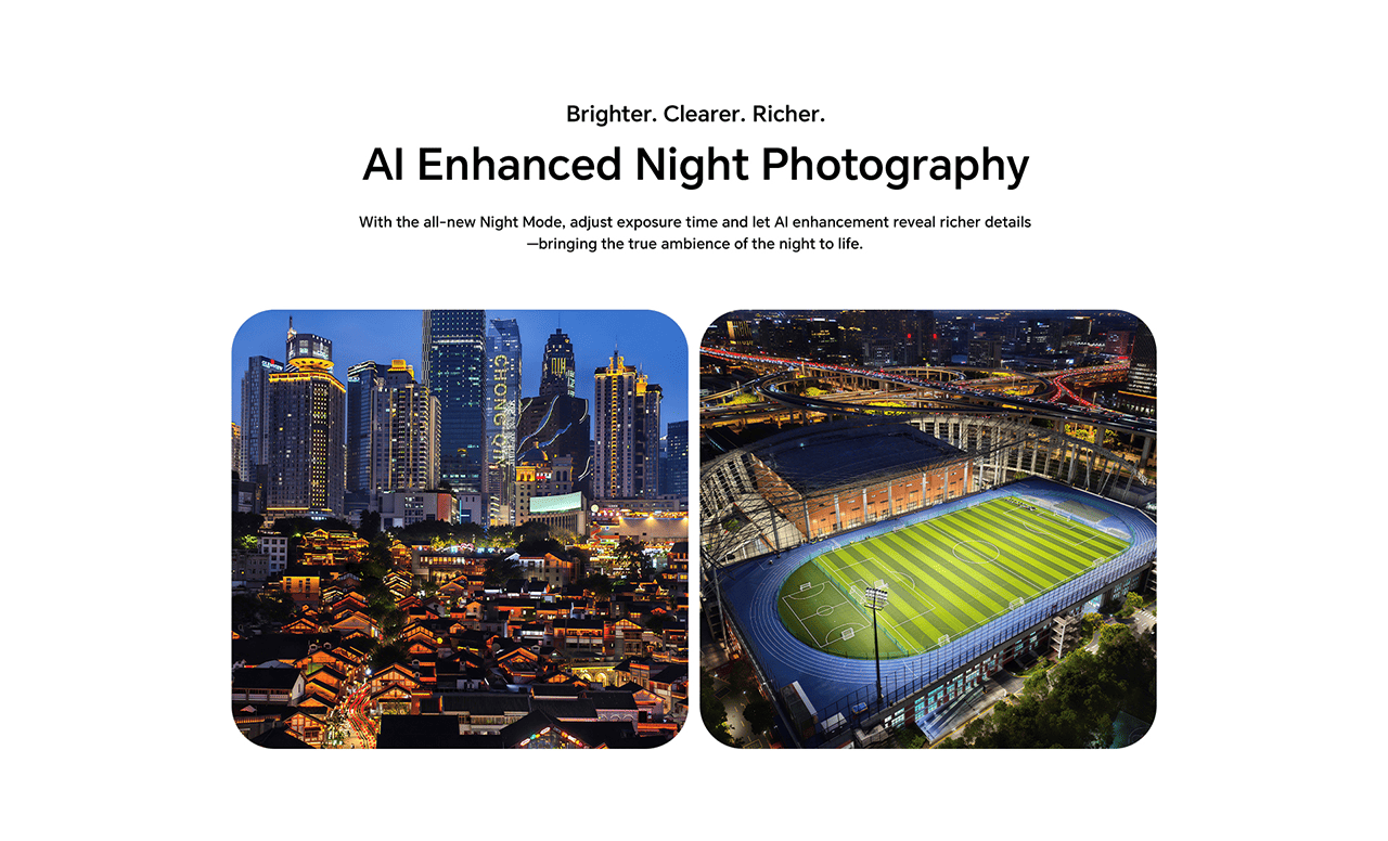 Al Enhanced Night Photography
