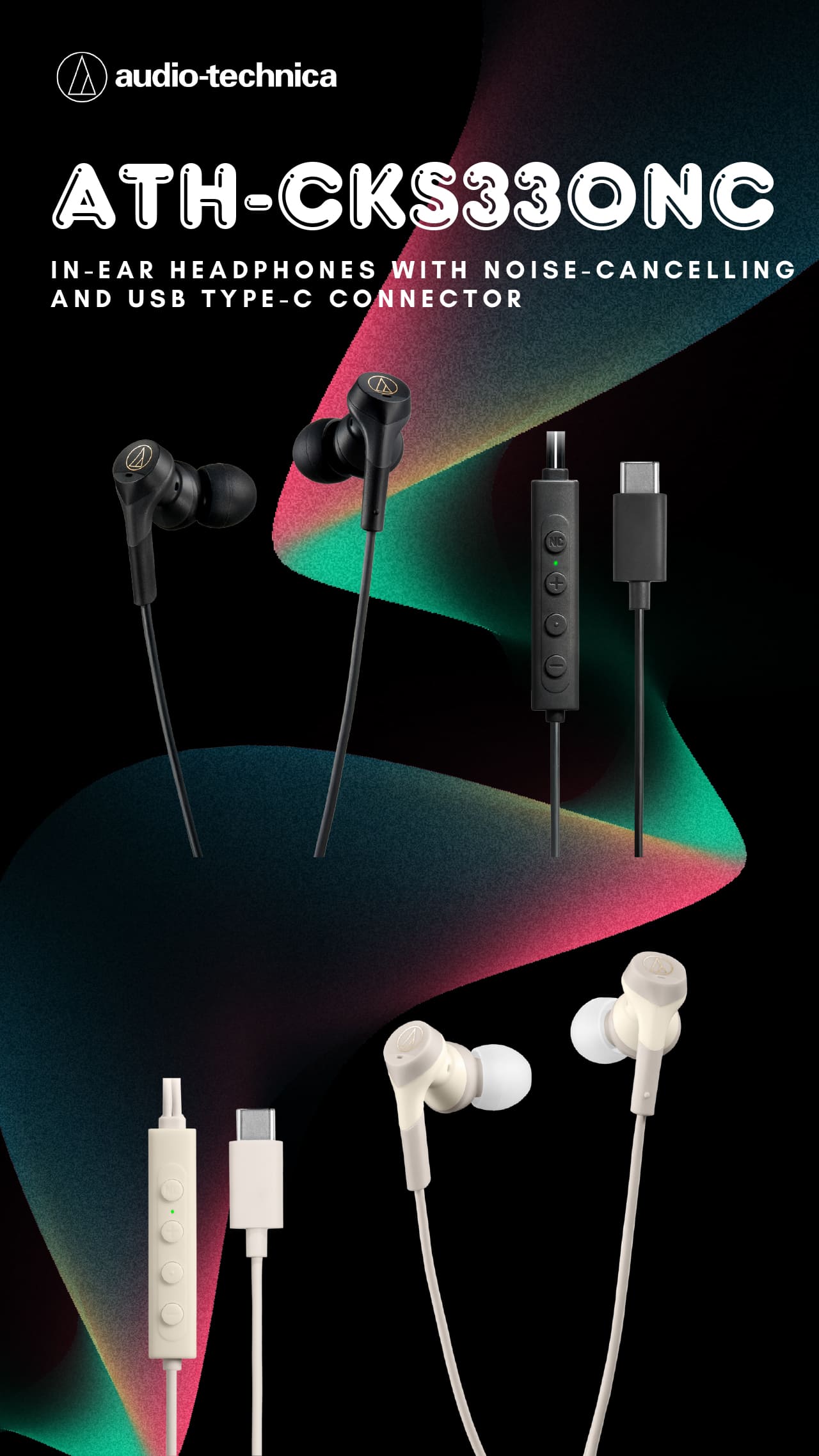 Audio Technica ATH CKS3ONC