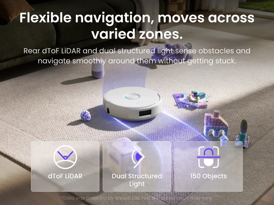 Flexible navigation, moves across varied zones.