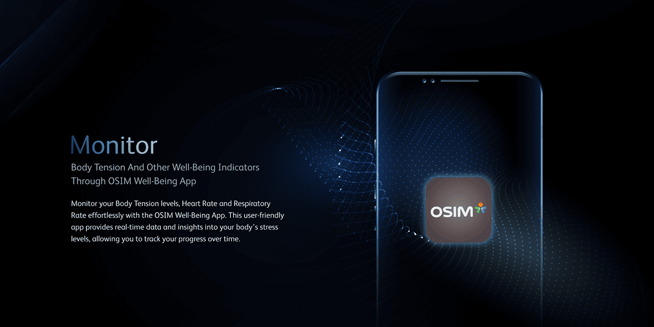 Monitor Body Tension And Other Well-Being Indicators Through OSIM Well-Being App