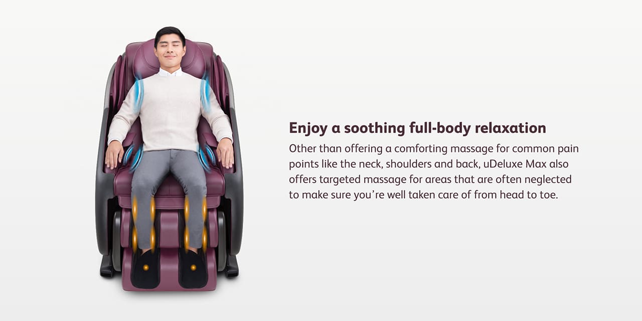 Enjoy a soothing full-body relaxation