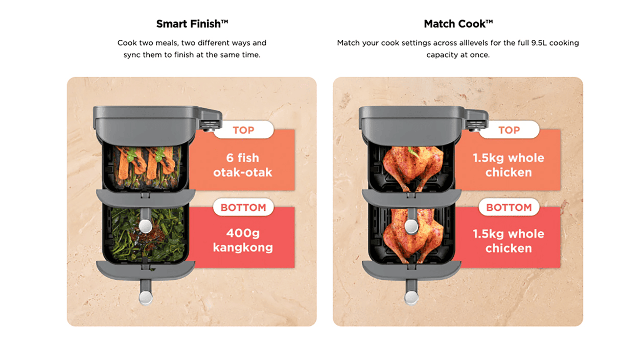 Smart Finish™ | Match Cook™