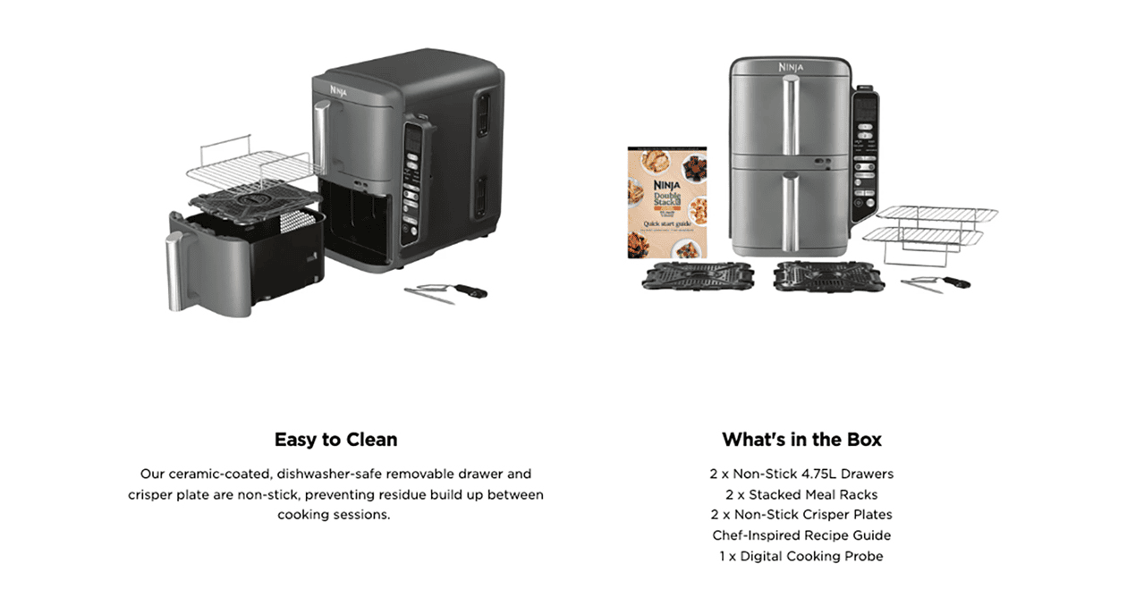 Easy to Clean | What's in the Box