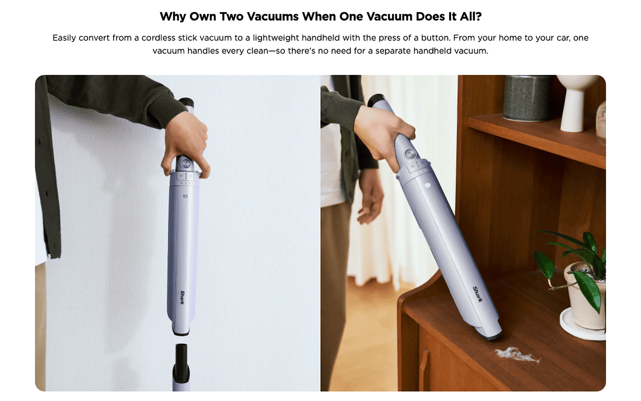 Why Own Two Vacuums When One Vacuum Does It All?