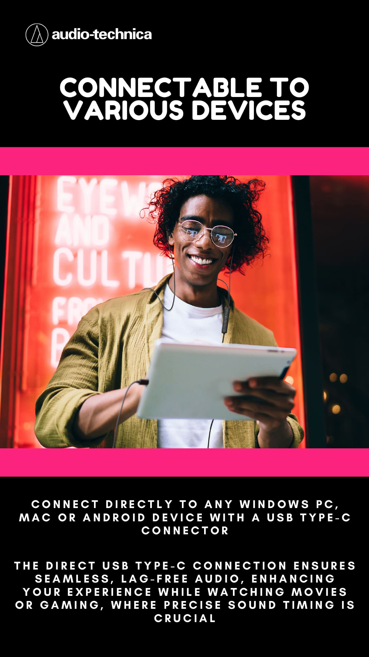 CONNECTABLE TO VARIOUS DEVICES