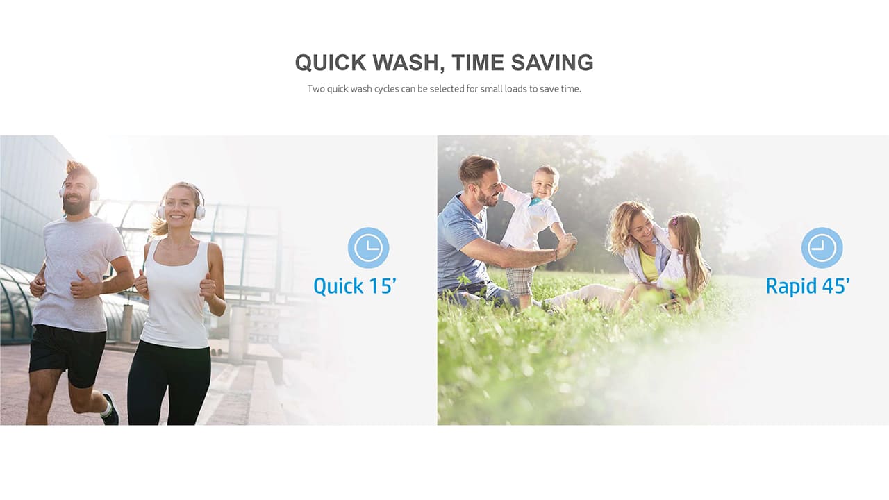 Quick Wash, Time Saving