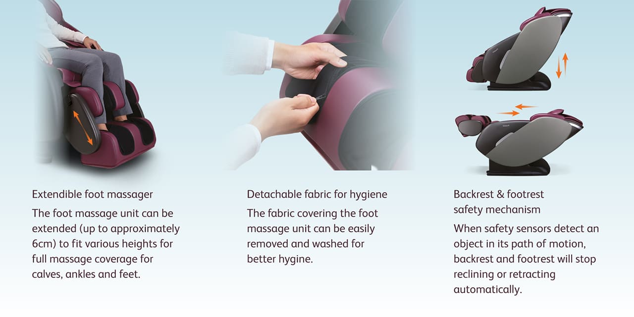 For well-being and comfort