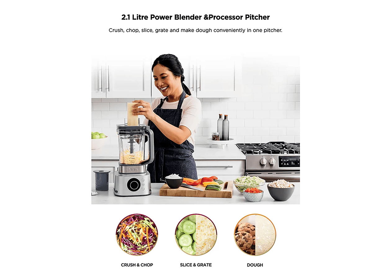 2.1 Litre Power Blender & Processor Pitcher