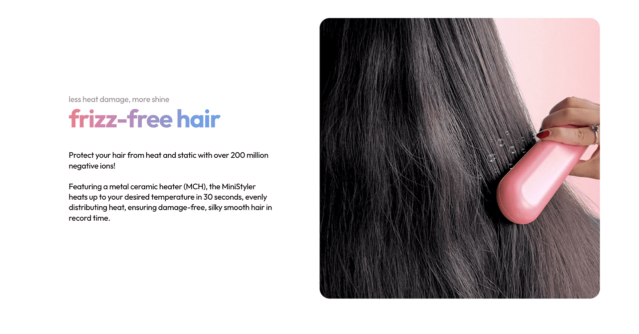frizz-free hair